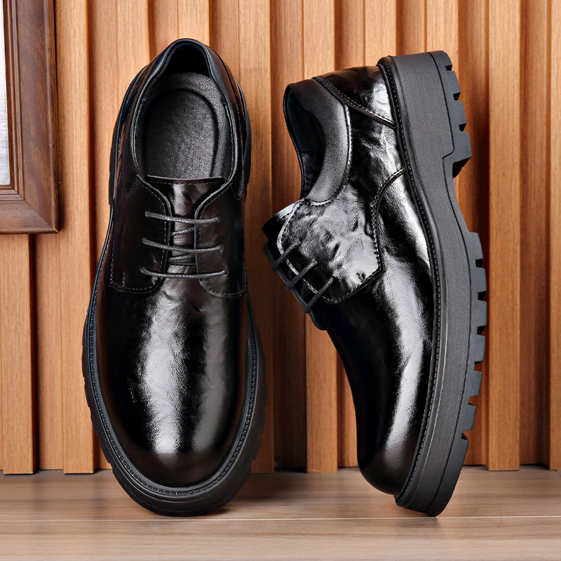 Leatherworking Classic - Men's casual leather shoes Elegant and