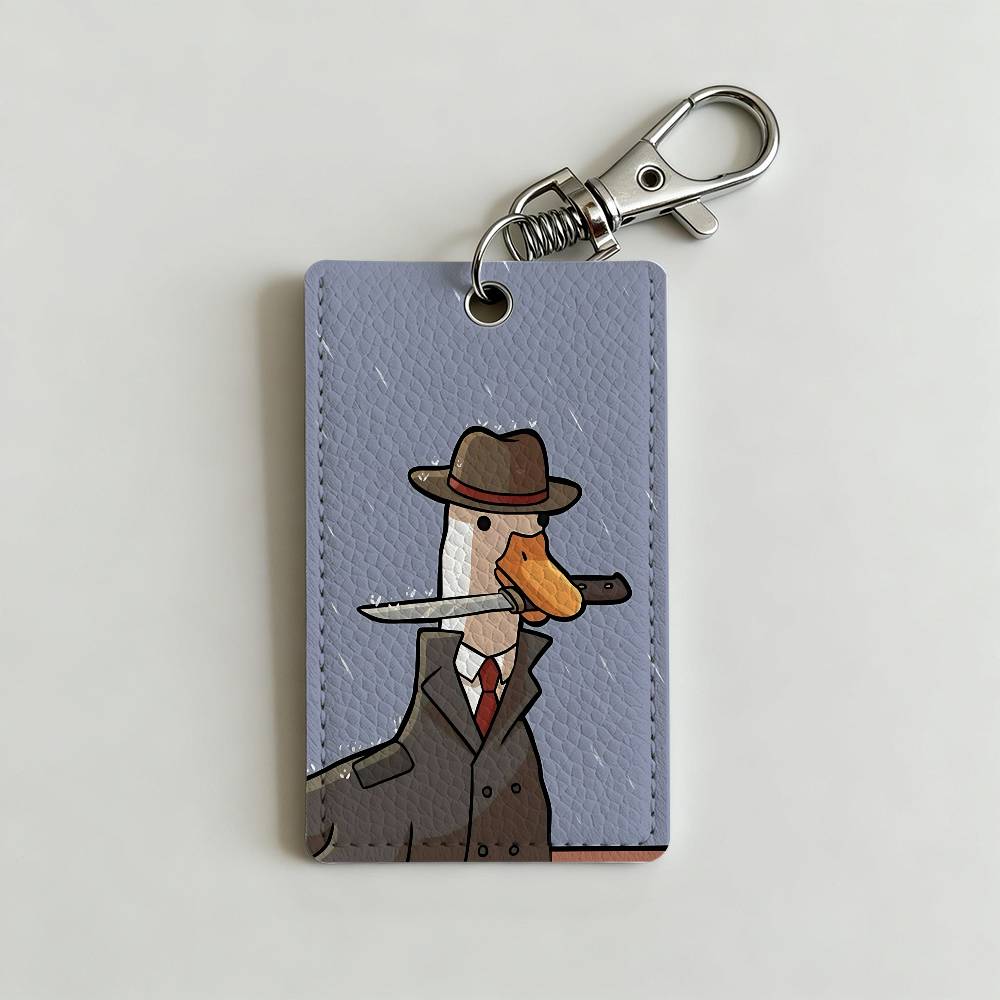 Cartoon Cute Goose Duck Badge  - Leather Work recensie en prijs