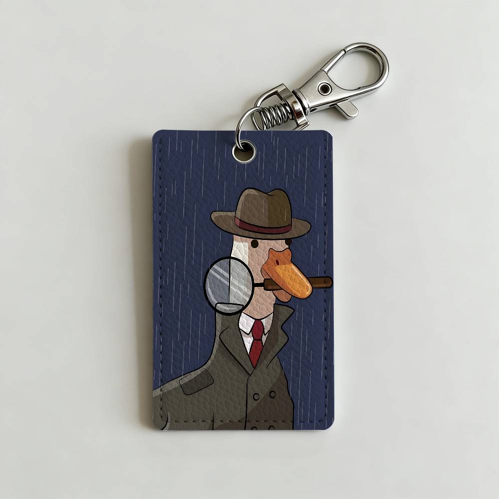 Cartoon Cute Goose Duck Badge  - Leather Work recensie en prijs