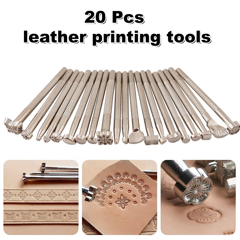 20Pcs Leather Stamping Tools L - Leatherwork Embossing recensie en prijs