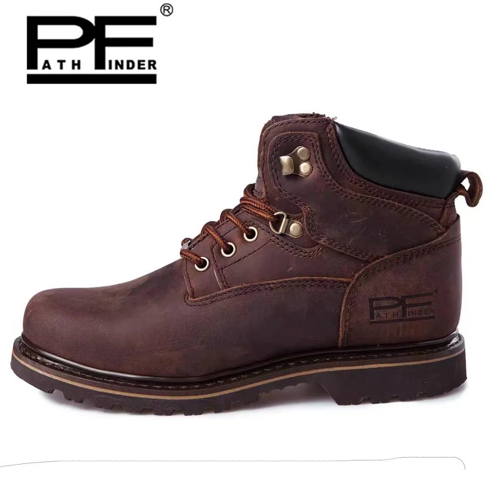 pf Men's Fashion Genuine Leath - Leather Work Fabric recensie en prijs