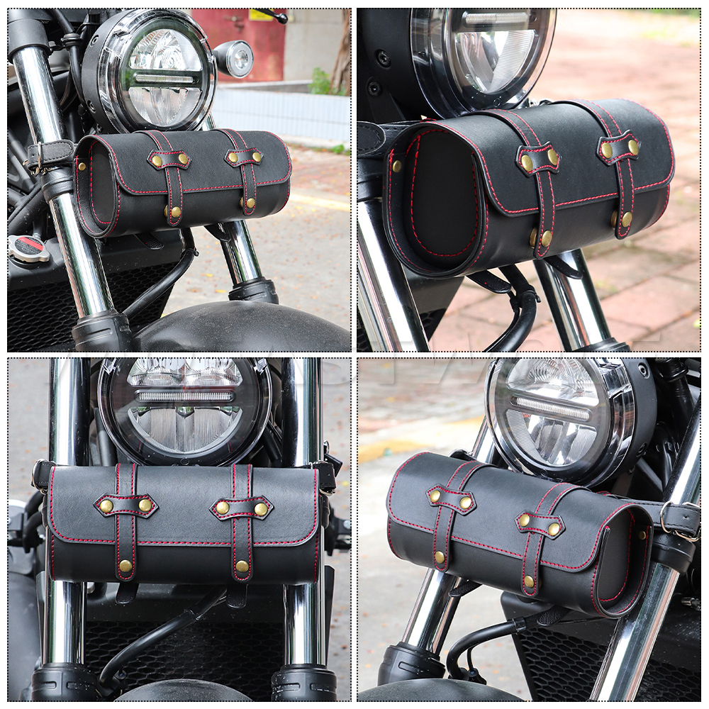 Motorcycle Universal Bag Saddl - Leather Work Bag recensie en prijs