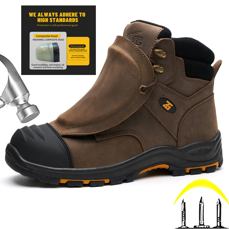 Genuine Leather Work Safety Bo - Leather Work Fabric recensie en prijs