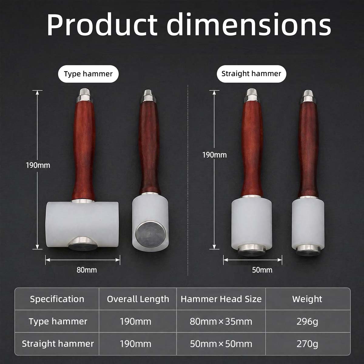 Nylon Leather Carving Hammer D - Leatherwork Embossing recensie en prijs