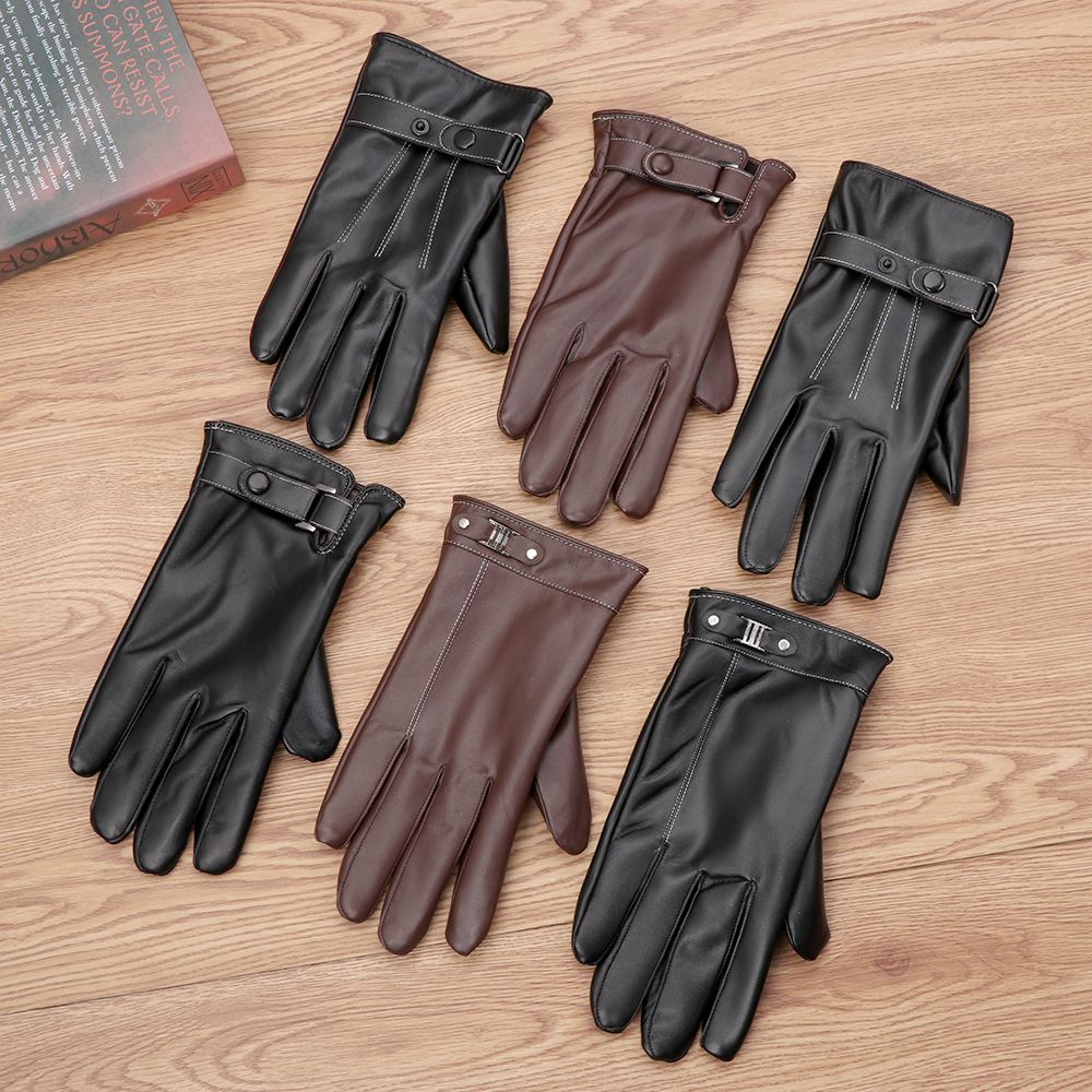 Men's Fleece Thermal Leather G - Leather Work Winter Gloves recensie en prijs