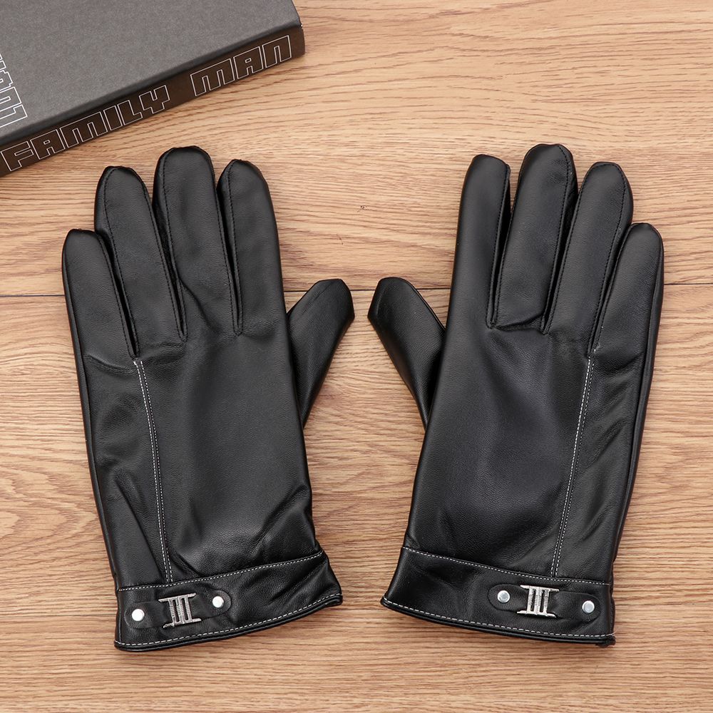 Men's Fleece Thermal Leather G - Leather Work Winter Gloves recensie en prijs