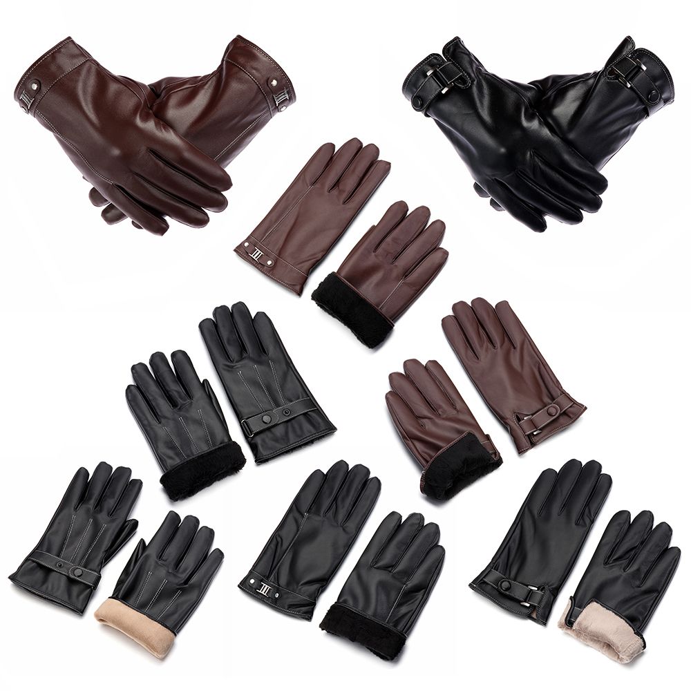 Men's Fleece Thermal Leather G - Leather Work Winter Gloves recensie en prijs