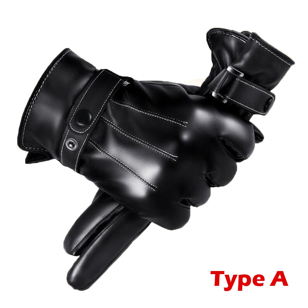 1Pair Winter Gloves Warm Drivi - Leather Work Winter Gloves recensie en prijs