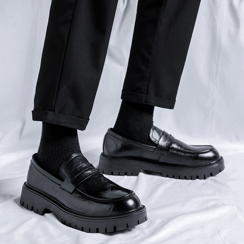 Men's Black leather shoes Gent - Leatherworking Classic recensie en prijs