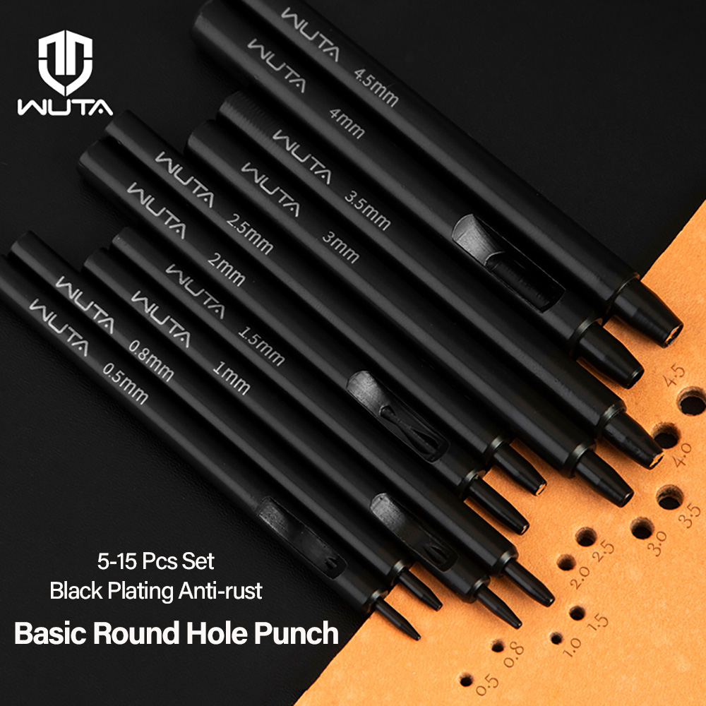 WUTA 5-15Pcs Basic Black Anti- - Leather Work Organiser recensie en prijs