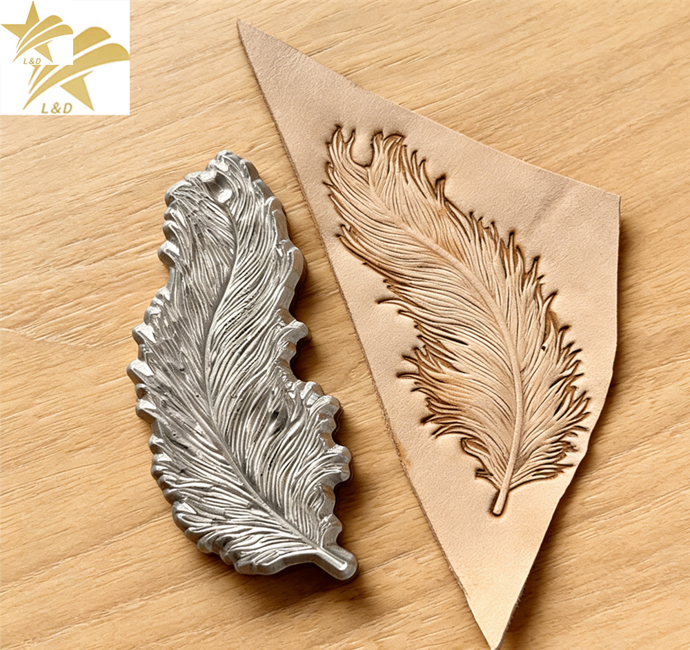 3D Feather Leather Stamp Embos - Leatherwork Embossing recensie en prijs