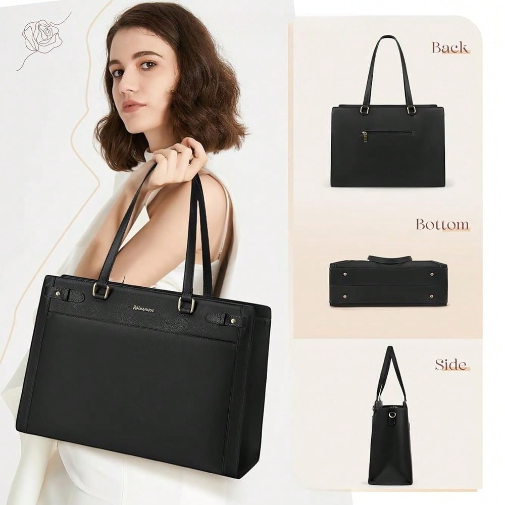 Laptop Bag For Women 15.6 Inch - Leatherworking Classic recensie en prijs
