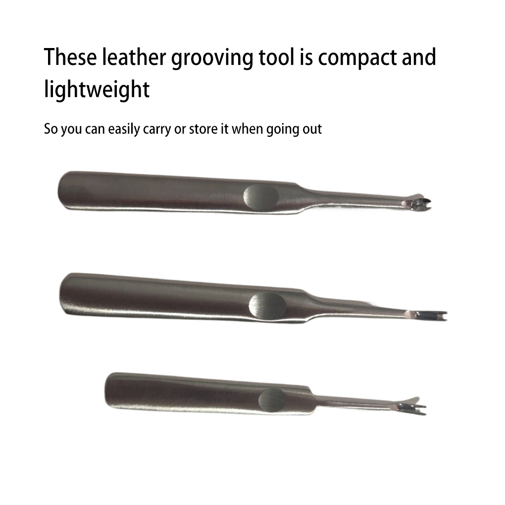 3 Pieces/Set Professional Leat - Leather Edge Beveler recensie en prijs