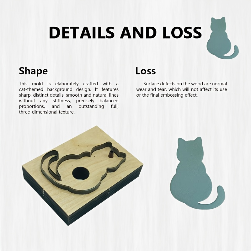 Leather Cutting Stamp Tool Cat - Leatherwork Embossing recensie en prijs