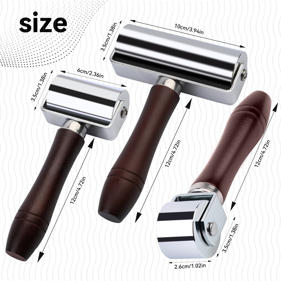 KRABALL Leather Press Edge Rol - Leather Work Organiser recensie en prijs