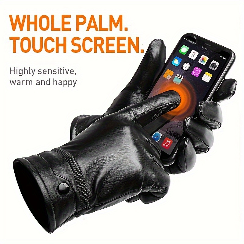 BISON DENIM Genuine Sheepskin  - Leather Work Winter Gloves recensie en prijs