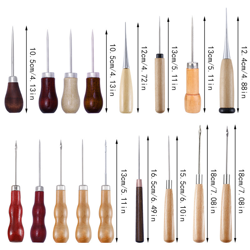 Leather Awl Wood Handle Awls S - Leather Work Organiser recensie en prijs