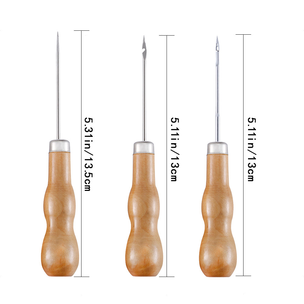 Leather Awl Wood Handle Awls S - Leather Work Organiser recensie en prijs