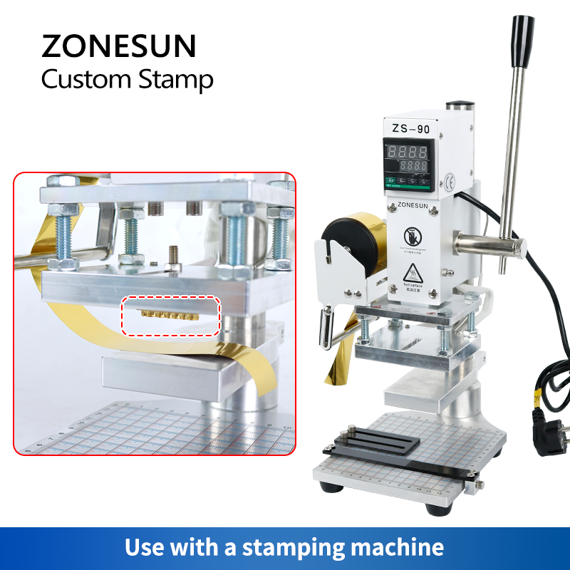 ZONESUN Custom Logo Leather St - Leatherwork Embossing recensie en prijs