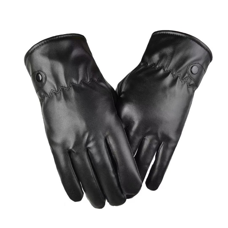 Winter Fashion Black PU Leathe - Leather Work Winter Gloves recensie en prijs