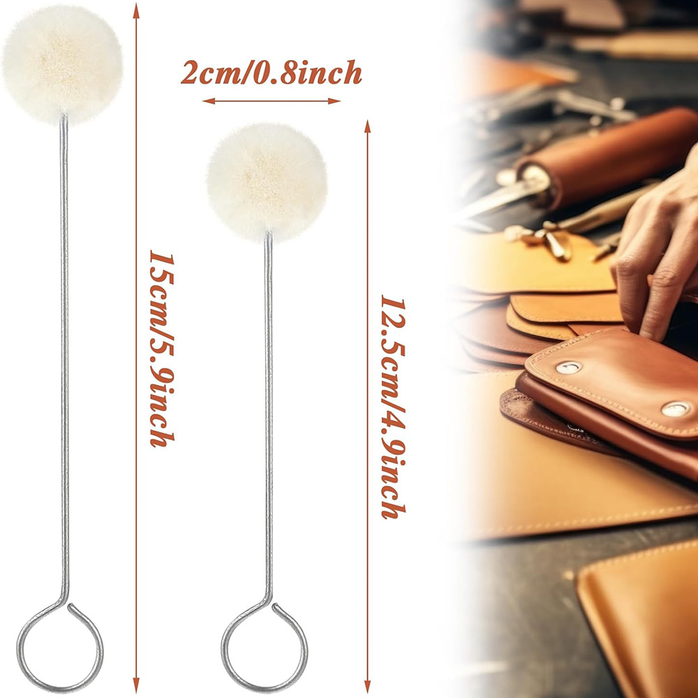 10/30pcs Leather Wool Balls Pa - Leather Dye Finish recensie en prijs