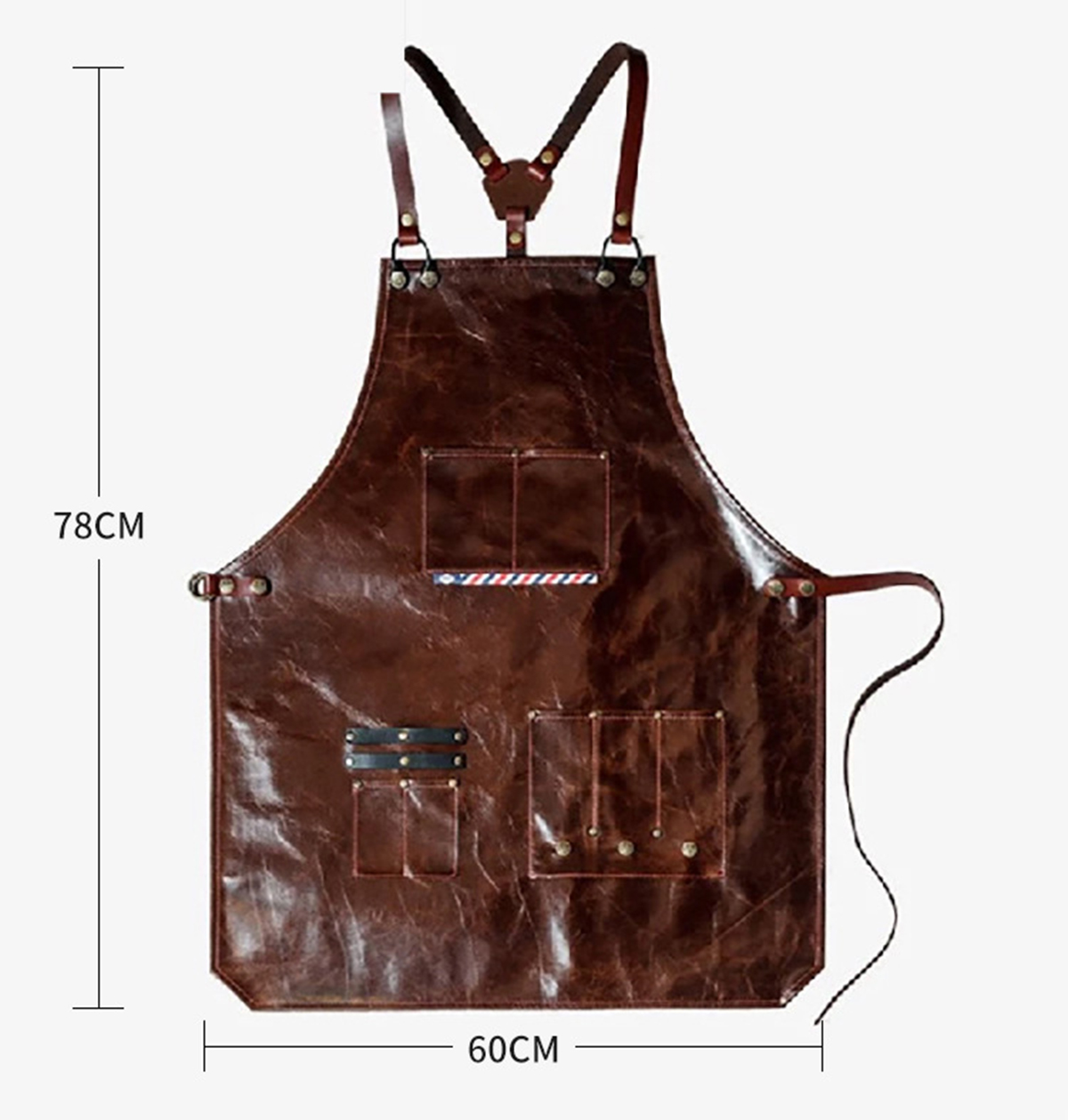 Men's Leather Work Apron with  - Leather Work Organiser recensie en prijs