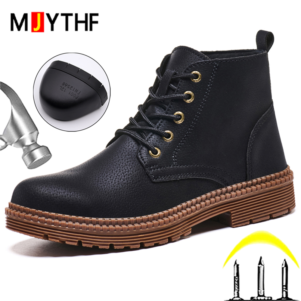 Waterproof Work Boots Safety S - Leather Work Fabric recensie en prijs