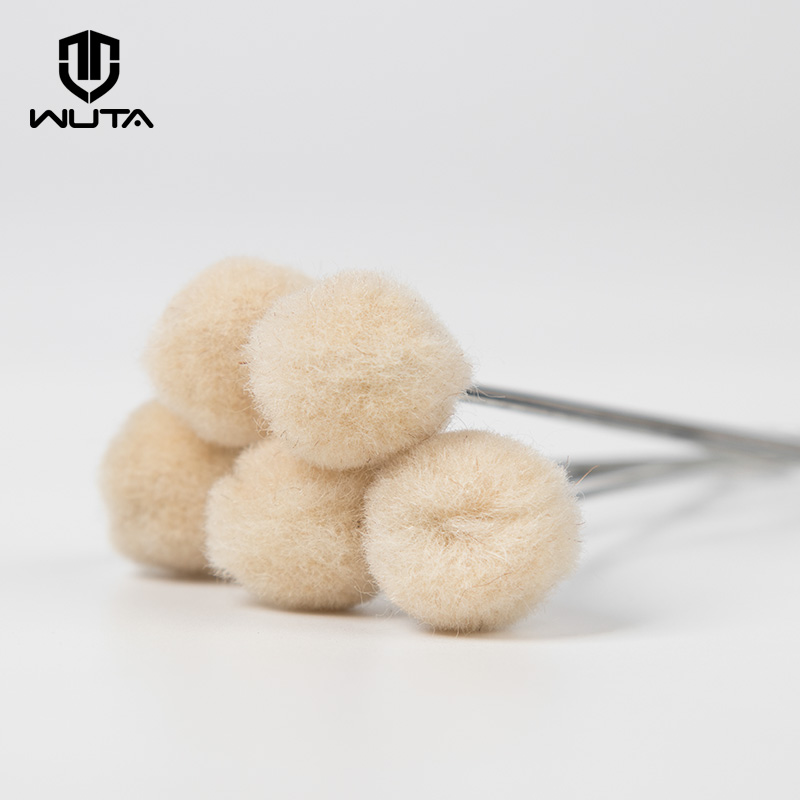 WUTA 20pcs/pack Natural Wool D - Leather Dye Finish recensie en prijs