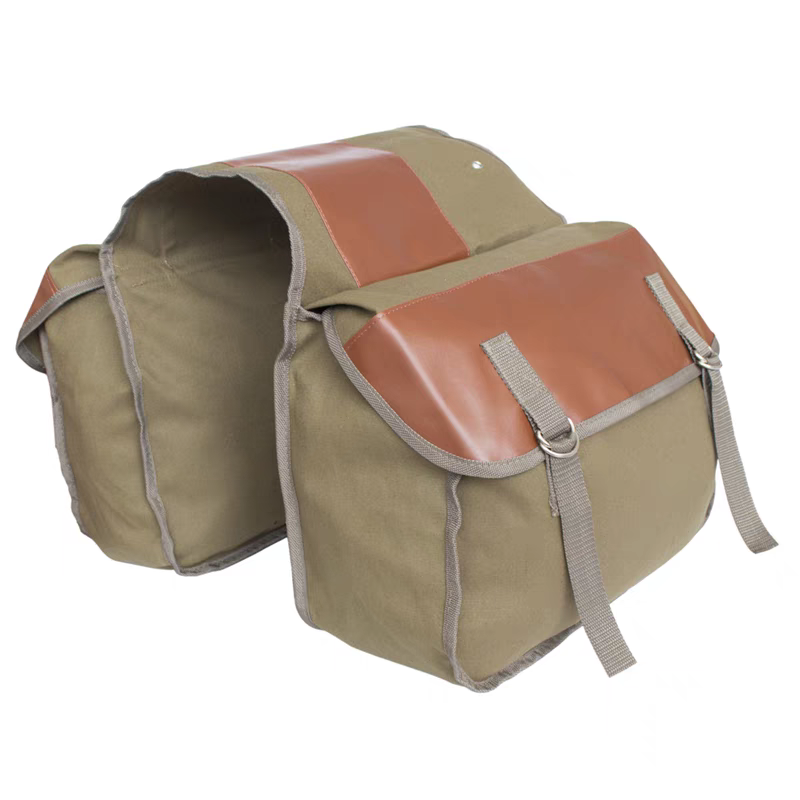 Canvas Leather Rear Saddlebag  - Leather Work Bag recensie en prijs