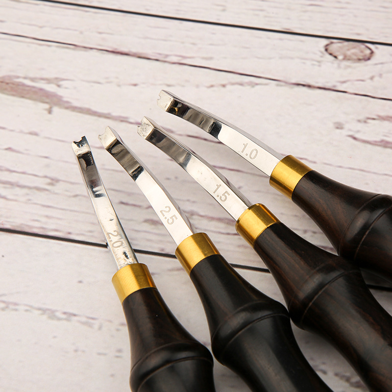 Leather Edge Creasing Tool wit - Leather Edge Beveler recensie en prijs
