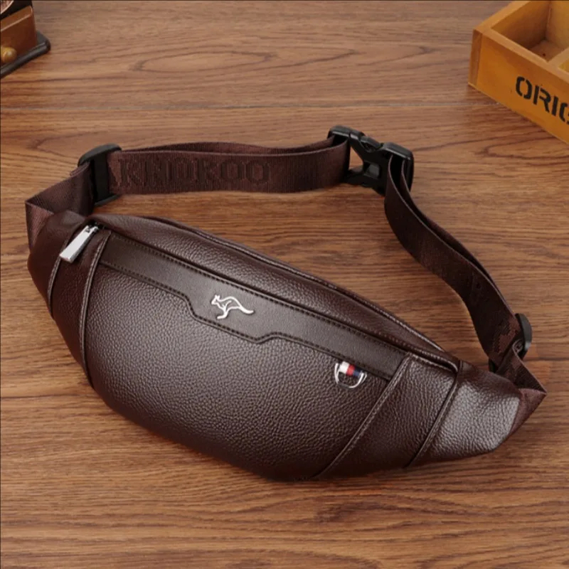 Business Leather Waist Bag Mul - Leather Work Bag recensie en prijs