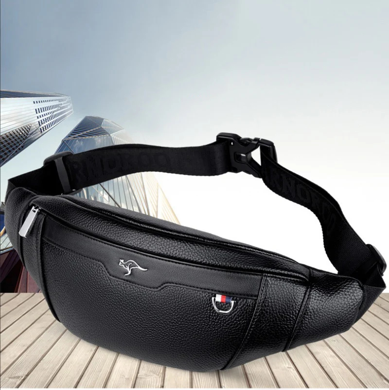 Business Leather Waist Bag Mul - Leather Work Bag recensie en prijs