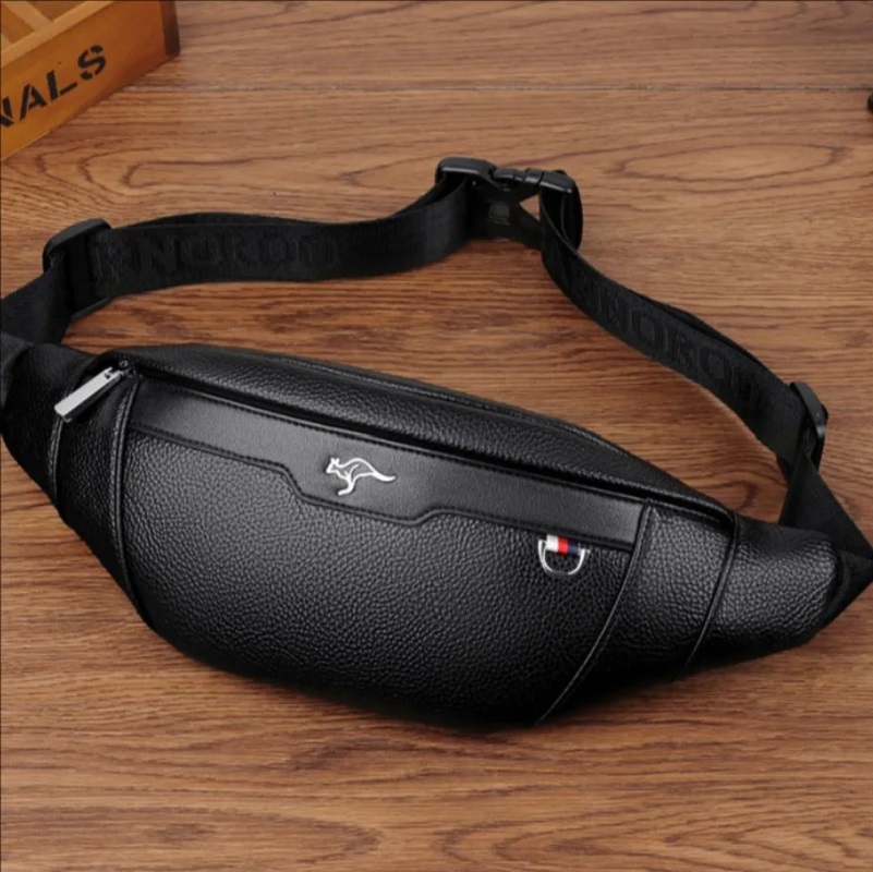 Business Leather Waist Bag Mul - Leather Work Bag recensie en prijs