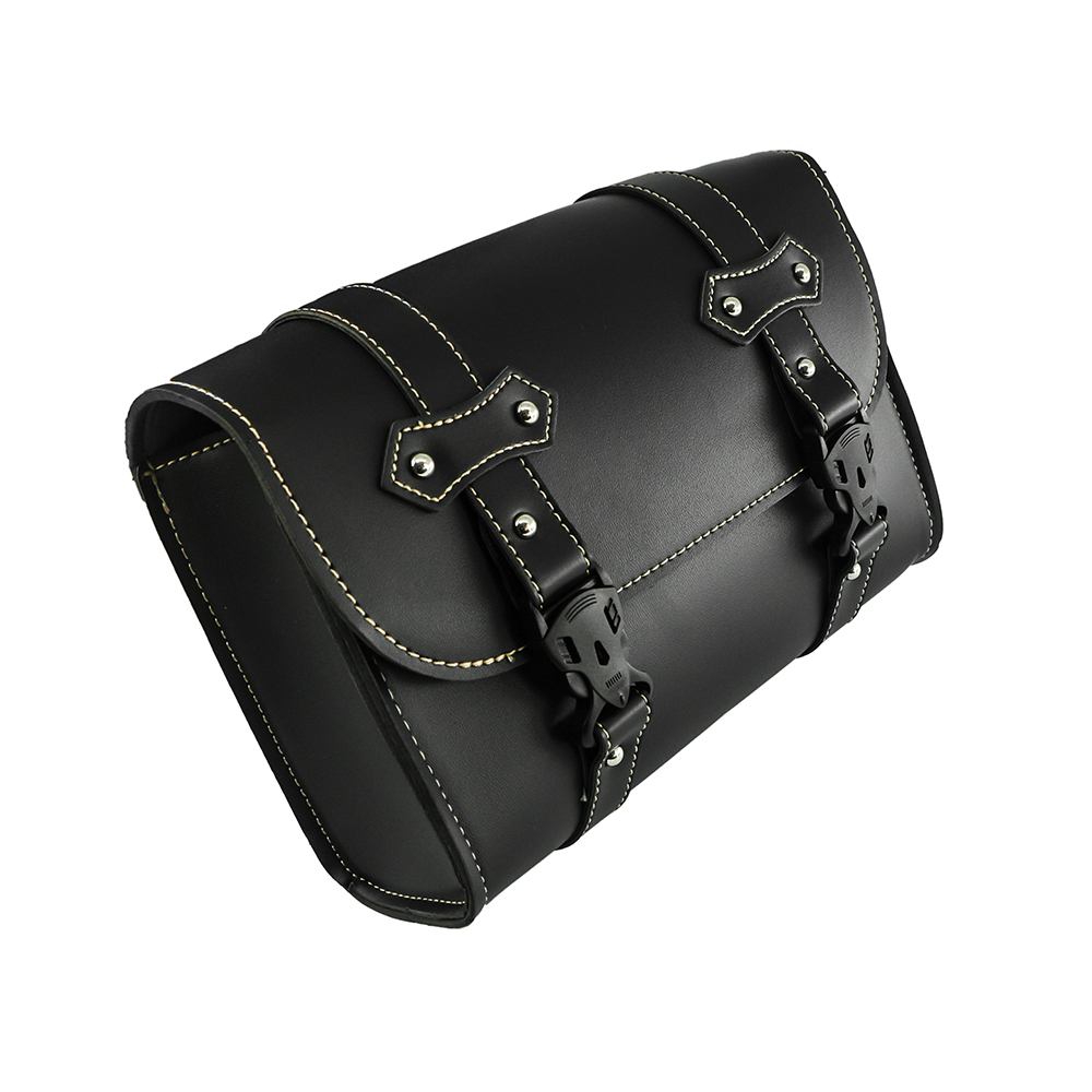 Motorcycle Front Fork Saddleba - Leather Work Bag recensie en prijs