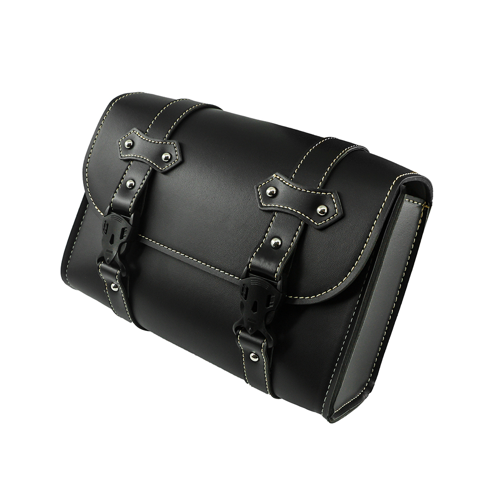 Motorcycle Front Fork Saddleba - Leather Work Bag recensie en prijs