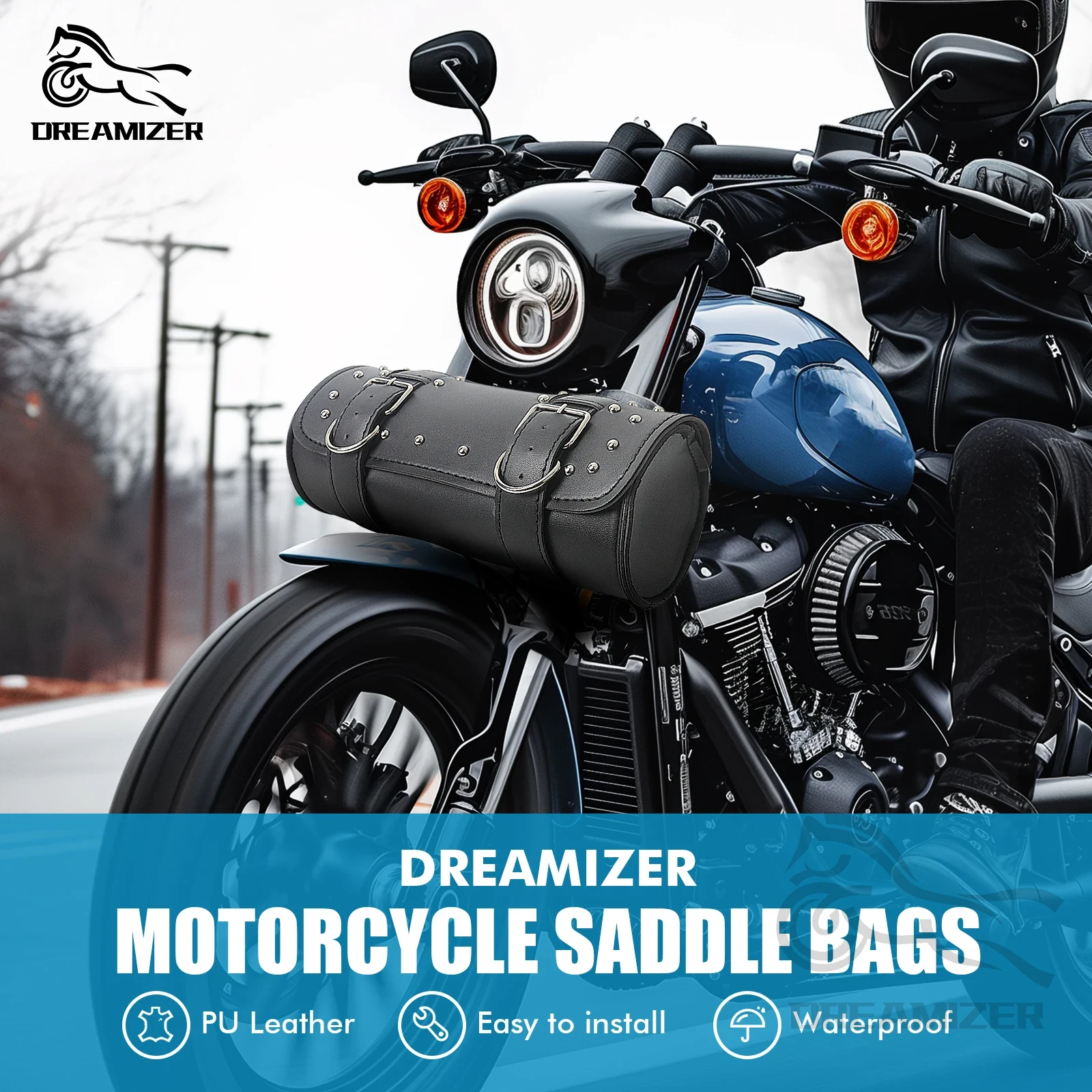 Motorcycle Front Fork Tool Tai - Leather Work Bag recensie en prijs