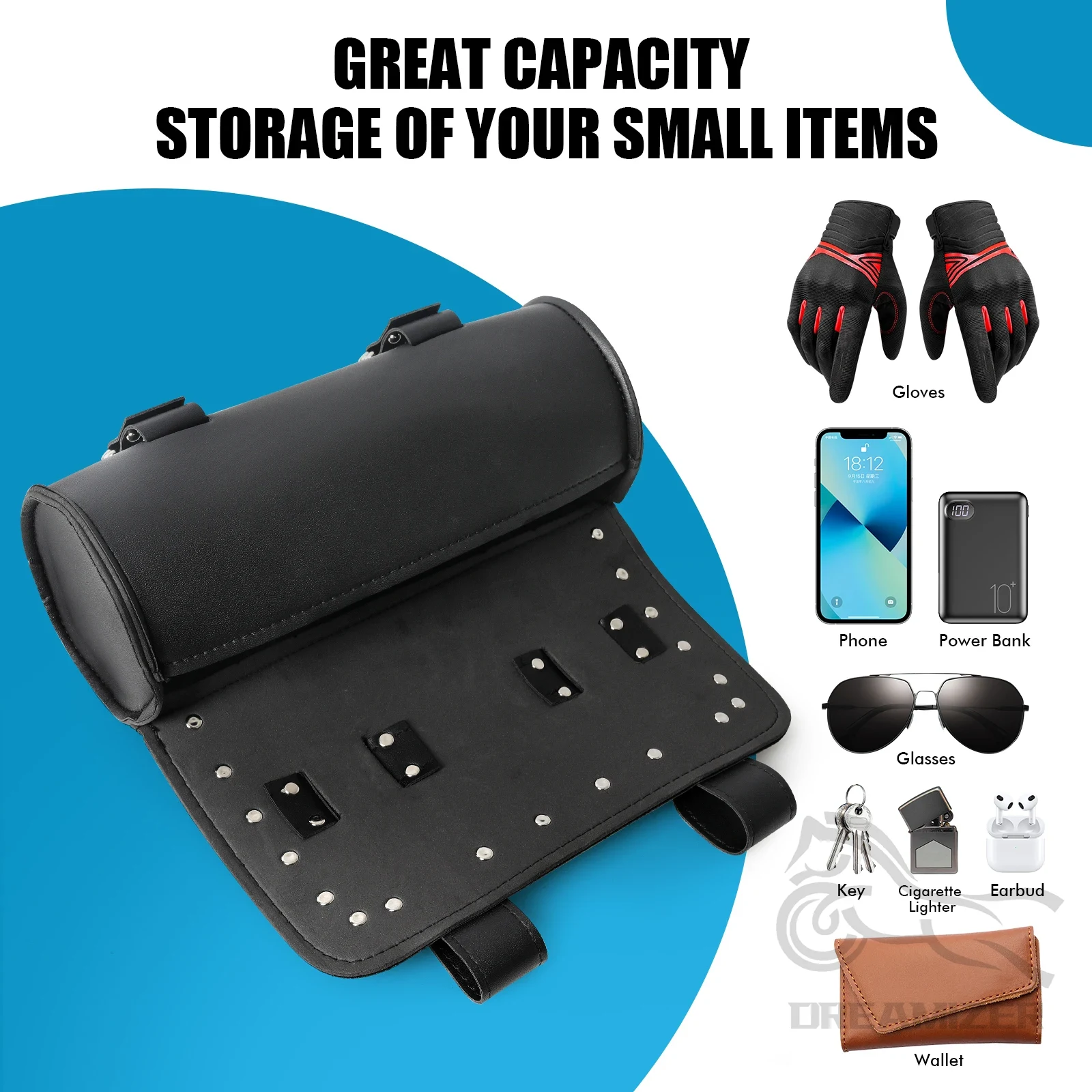 Motorcycle Front Fork Tool Tai - Leather Work Bag recensie en prijs