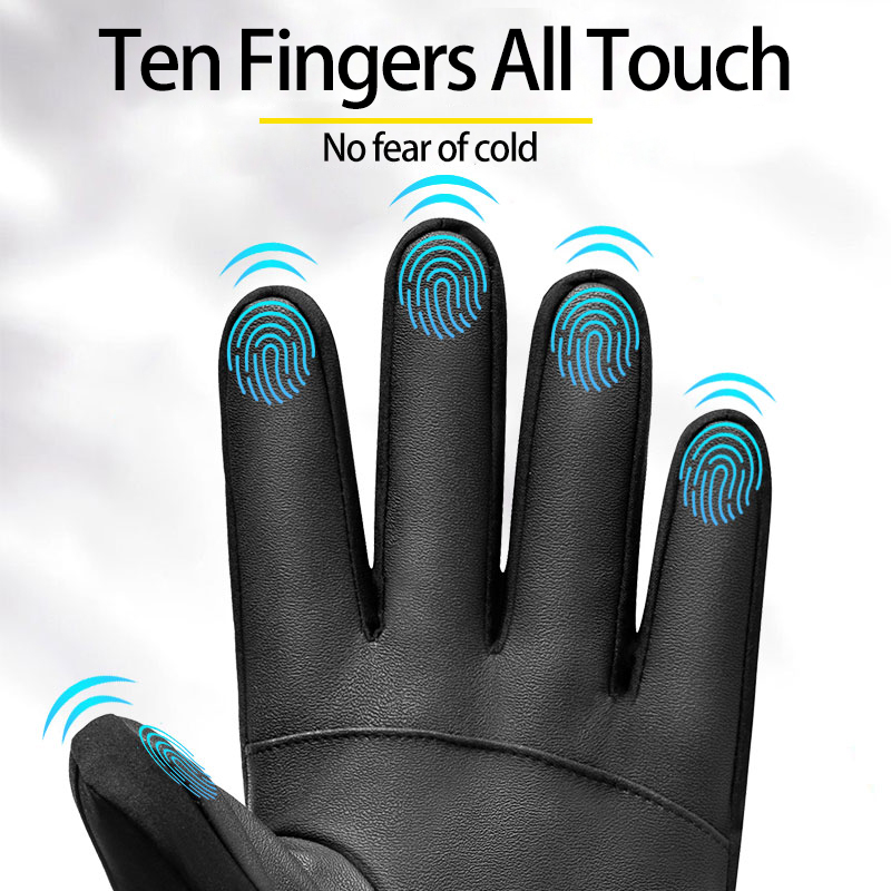 Thermal Winter Cycling Ski Glo - Leather Work Winter Gloves recensie en prijs