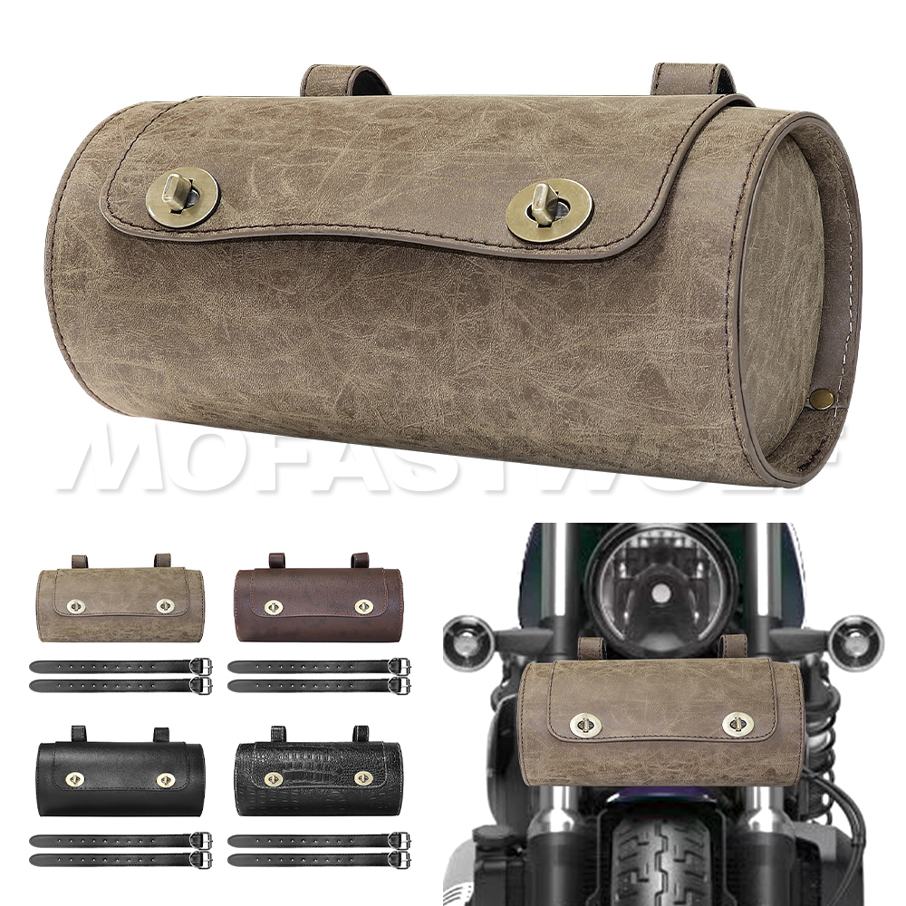 Retro Motorcycle Front Fork Ha - Leather Work Bag recensie en prijs