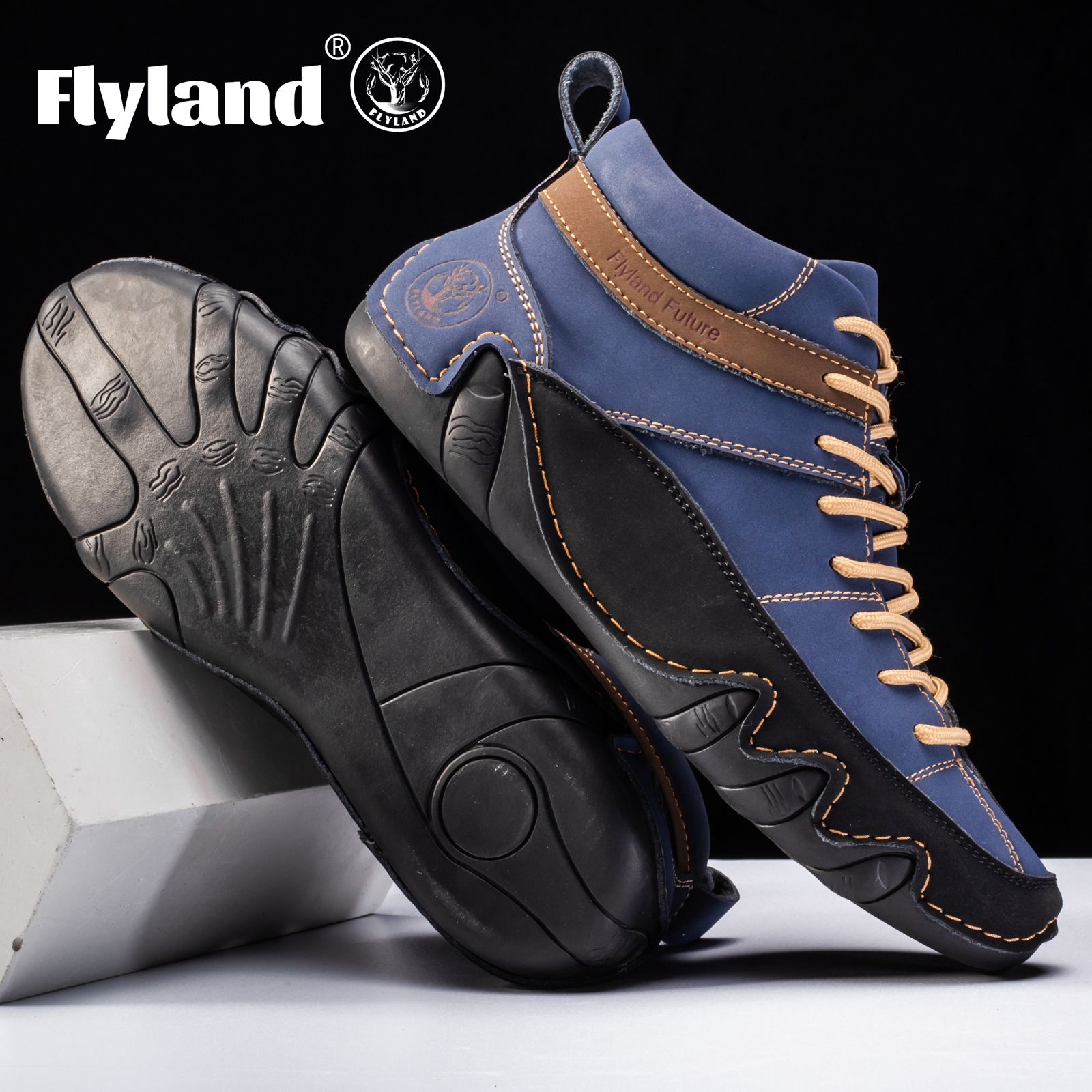 FLYLAND Men'S Fashion Sneaker  - Leatherworking Classic recensie en prijs