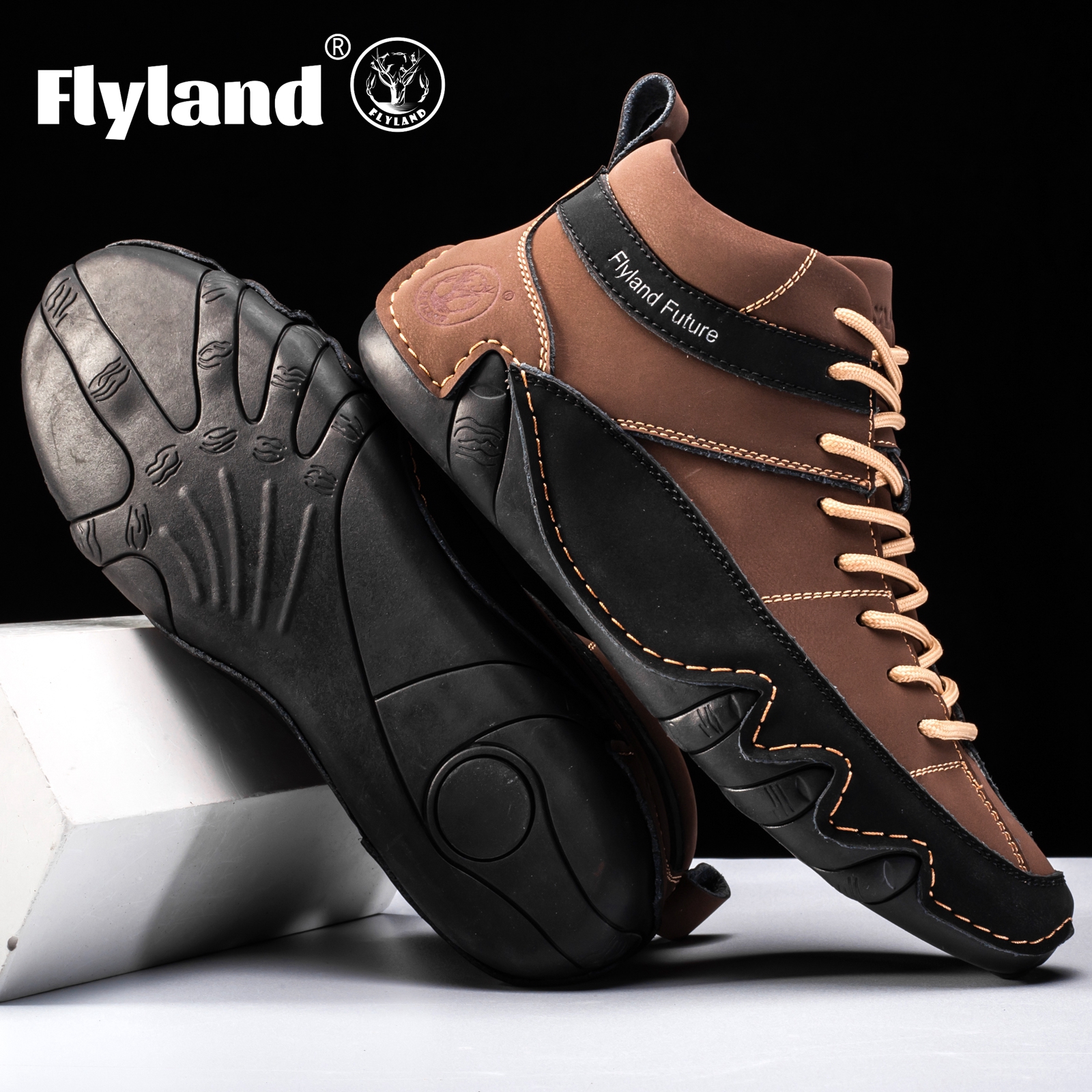 FLYLAND Men'S Fashion Sneaker  - Leatherworking Classic recensie en prijs