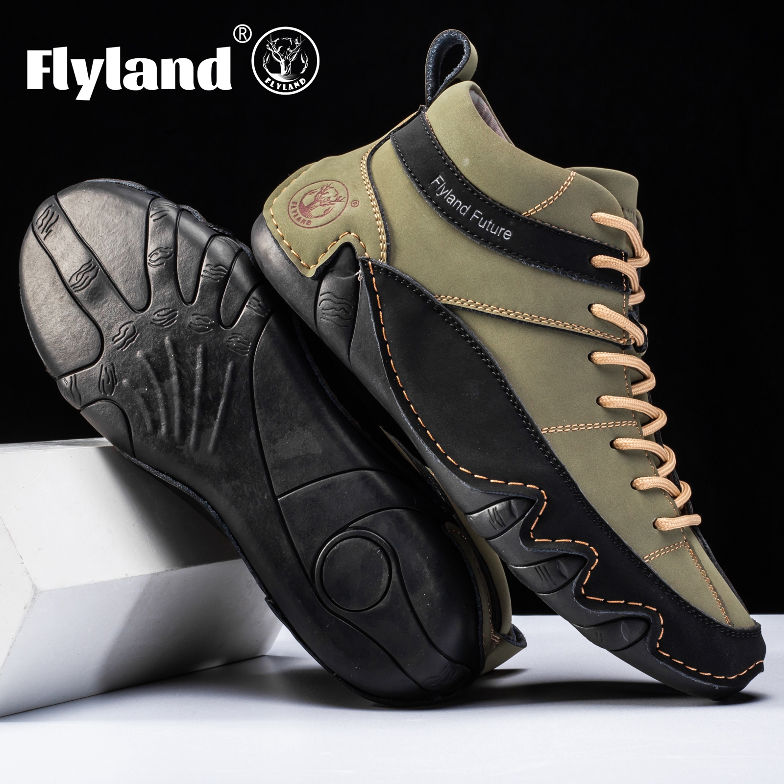 FLYLAND Men'S Fashion Sneaker  - Leatherworking Classic recensie en prijs