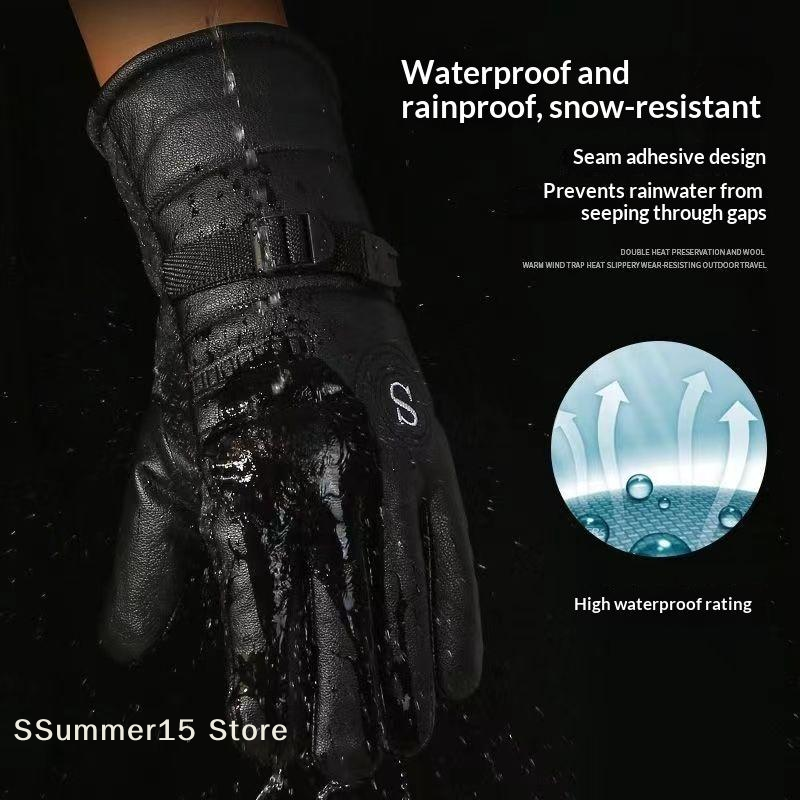 【R】Winter Leather Gloves Water - Leather Work Winter Gloves recensie en prijs