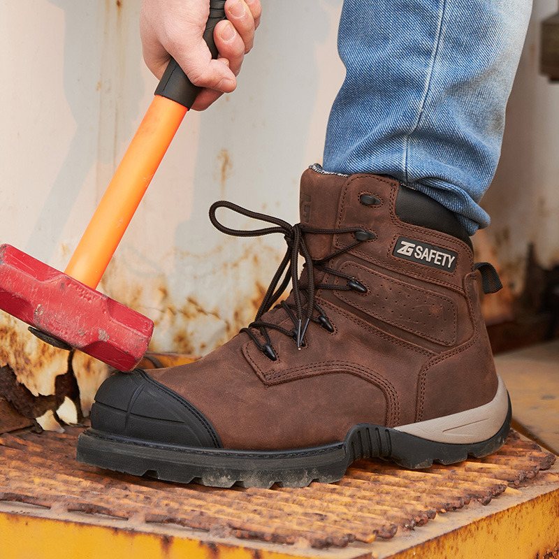 Cowhide Work Boots Genuine Lea - Leather Work Fabric recensie en prijs