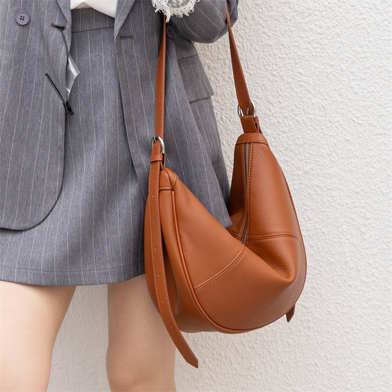 BURMINSA Slouchy Genuine Leath - Leather Work Bag recensie en prijs
