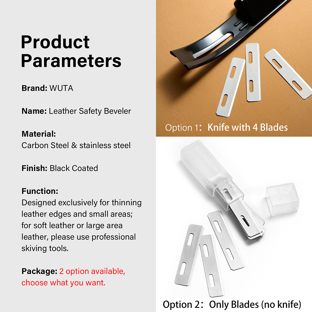 WUTA Sharp Leather Safety Beve - Leather Edge Beveler recensie en prijs