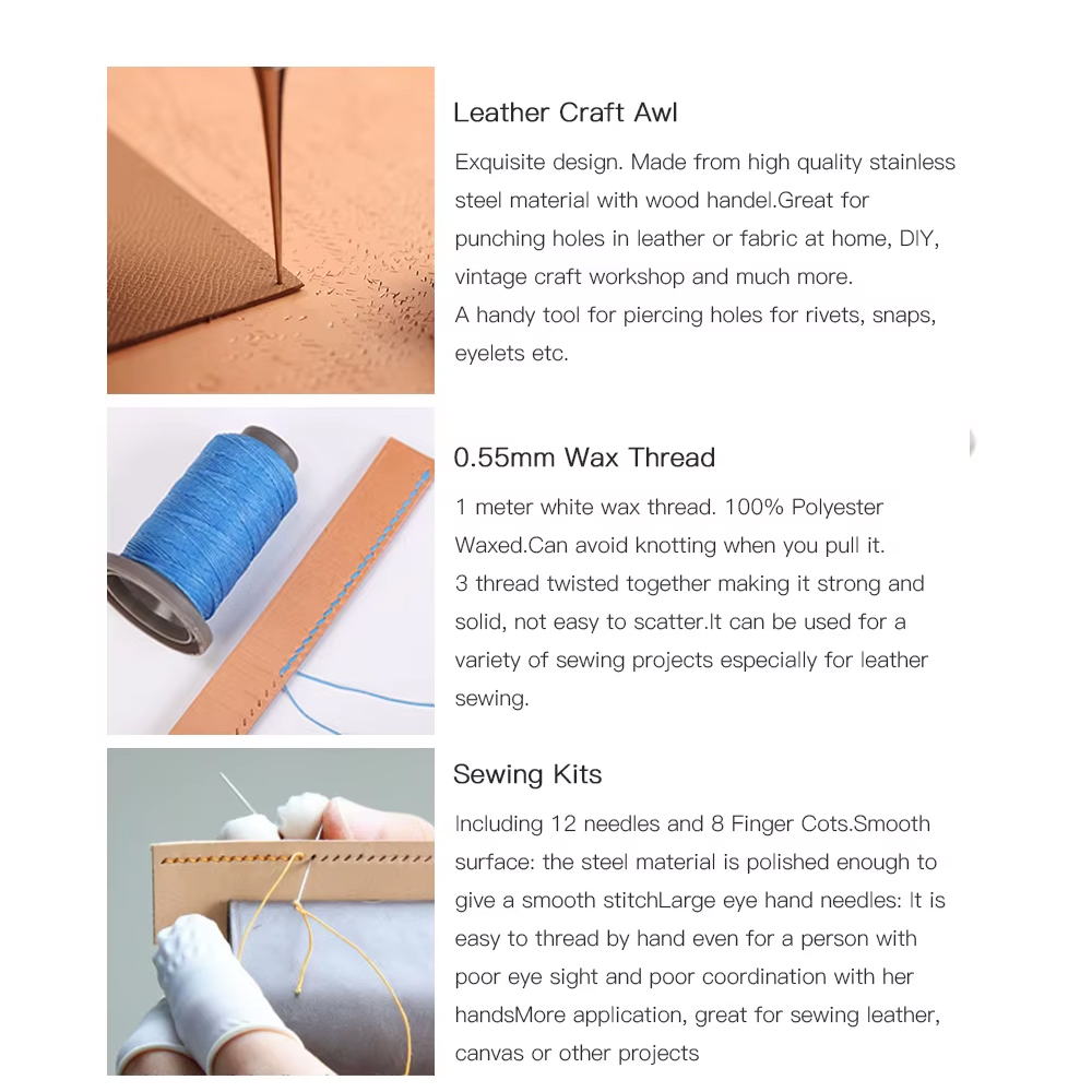 WUTA Professional Leather Craf - Leather Work Organiser recensie en prijs