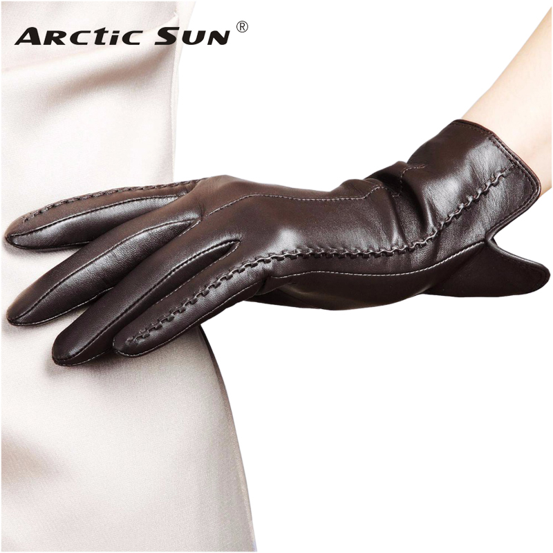 Real Leather Gloves Female Hig - Leather Work Winter Gloves recensie en prijs