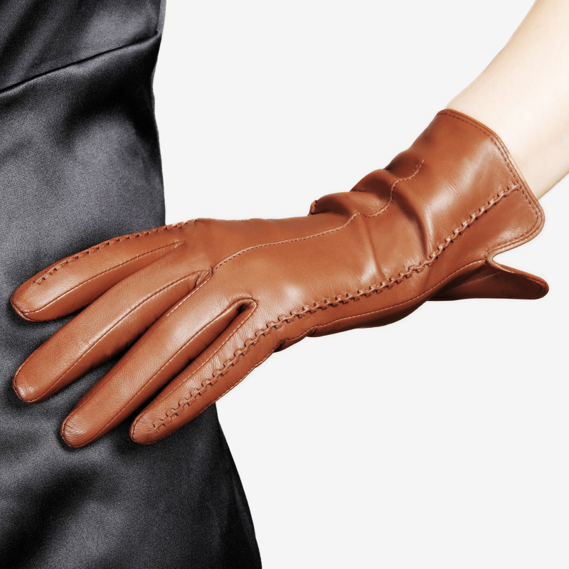 Real Leather Gloves Female Hig - Leather Work Winter Gloves recensie en prijs