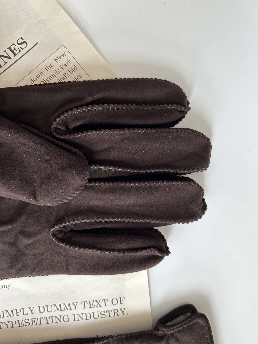 Men Retro Sheepskin Suede Leat - Leather Work Winter Gloves recensie en prijs